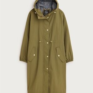 J. Crew Olive Utility Jacket with Hood